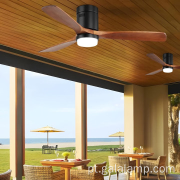 Luz do ventilador de teto nórdico moderno